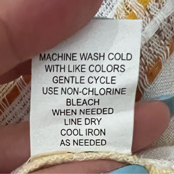 Blue Island Beach Dress Coverup Metallic Maxi Size Medium - Picture 16 of 16